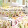 100% polyester coral fleece blanket