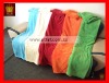 100% polyester coral fleece snuggle blanket
