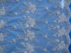 100% polyester cord embroidery fabric/mesh