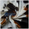 100% polyester cow print fabric