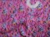 100% polyester crepe textile fabric flowers designs