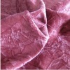 100%polyester crushed velboa:sofa,shoes,home textile