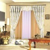 100% polyester cutting eyelet  style ready made curtain (HG0140-2)