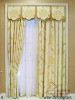 100% polyester cutting simple style ready made curtain (HG0161-1)