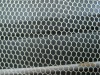 100% polyester decorative sheer transparent mesh fabric
