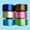 100% polyester dope dyed yarn ,POY polyester yarn