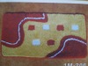 100%polyester duck pattern single-pad series bath mat set & rug