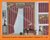 100%polyester dyed blackout curtain design