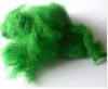 100% polyester dyed staple fibre