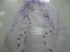 100% polyester embroidered curtain fabric(tape embroidery)