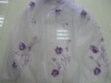 100% polyester embroidered curtain fabric(tape embroidery)