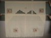 100%polyester embroidered kitchen curtain