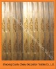 100% polyester embroidered window curtains