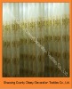 100% polyester embroidered window curtains