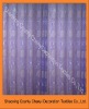 100% polyester embroidered window curtains