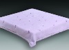 100% polyester embroidery and printed raschel blanket 5.5kg