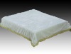 100% polyester embroidery and printed raschel blanket 5.5kg