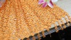 100% polyester embroidery fabric with sequin water-soluble