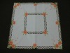 100% polyester embroidery tablecloth