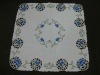 100% polyester embroidery tablecloth