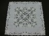 100% polyester embroidery tablecloth