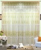 100%polyester fashionable&fancy jacquard&print satin layer inside&lace layer outside curtain for hotel