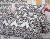 100% polyester flocking bedding set,comforter set