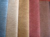 100% polyester foiled suede upholstery fabric