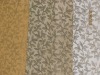 100% polyester golden-print suede curtain fabric