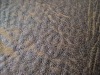 100%polyester golden skin bronzed suede fabric