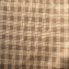 100% polyester grid print velboa fabric