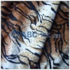 100% polyester hot sell animal print faux fur fabric