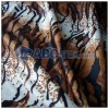 100% polyester hot sell animal print velour fabric