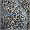 100% polyester hot sell leopard print faux fur fabric