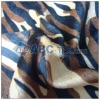 100% polyester hot sell zebra print fabric