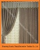 100%polyester jacquard blackout curtain fabric