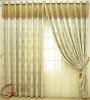 100% polyester jacquard design living room curtain designs