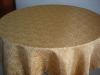 100% polyester jacquard hotel table cloth