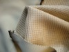 100%polyester jacquard stripe blackout curtain fabric