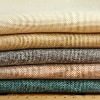 100% polyester linen look curtain sofa fabric