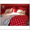 100% polyester lovely printed bedding set 3pcs/4pcs