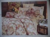 100% polyester lovely printed bedding sets 3pcs/4pcs