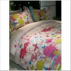 100% polyester lovely printed bedding sets 3pcs/4pcs