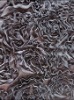 100% polyester mesh fabric and ribbon embroidery design