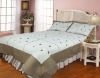 100% polyester microfiber bedspread set,sheet set