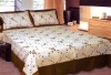 100% polyester microfiber bedspread set,sheet set