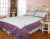 100% polyester microfiber bedspread set,sheet set