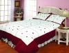 100% polyester microfiber bedspread set,sheet set