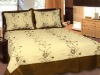 100% polyester microfiber bedspread set,sheet set