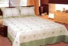 100% polyester microfiber bedspread set,sheet set